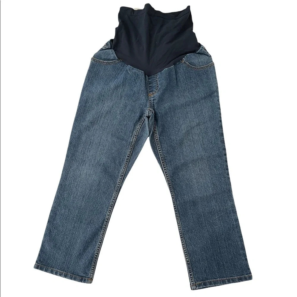 Motherhood Maternity Denim Capri Size‎ Small